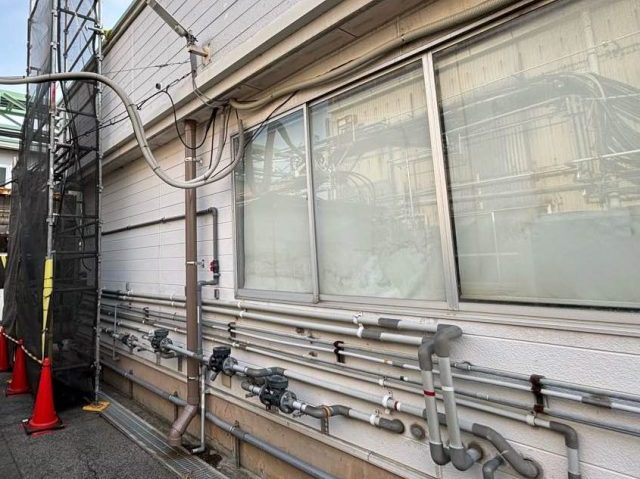 大牟田市で雨樋新設工事完了