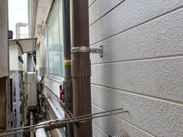 大牟田市で新しくなった雨樋