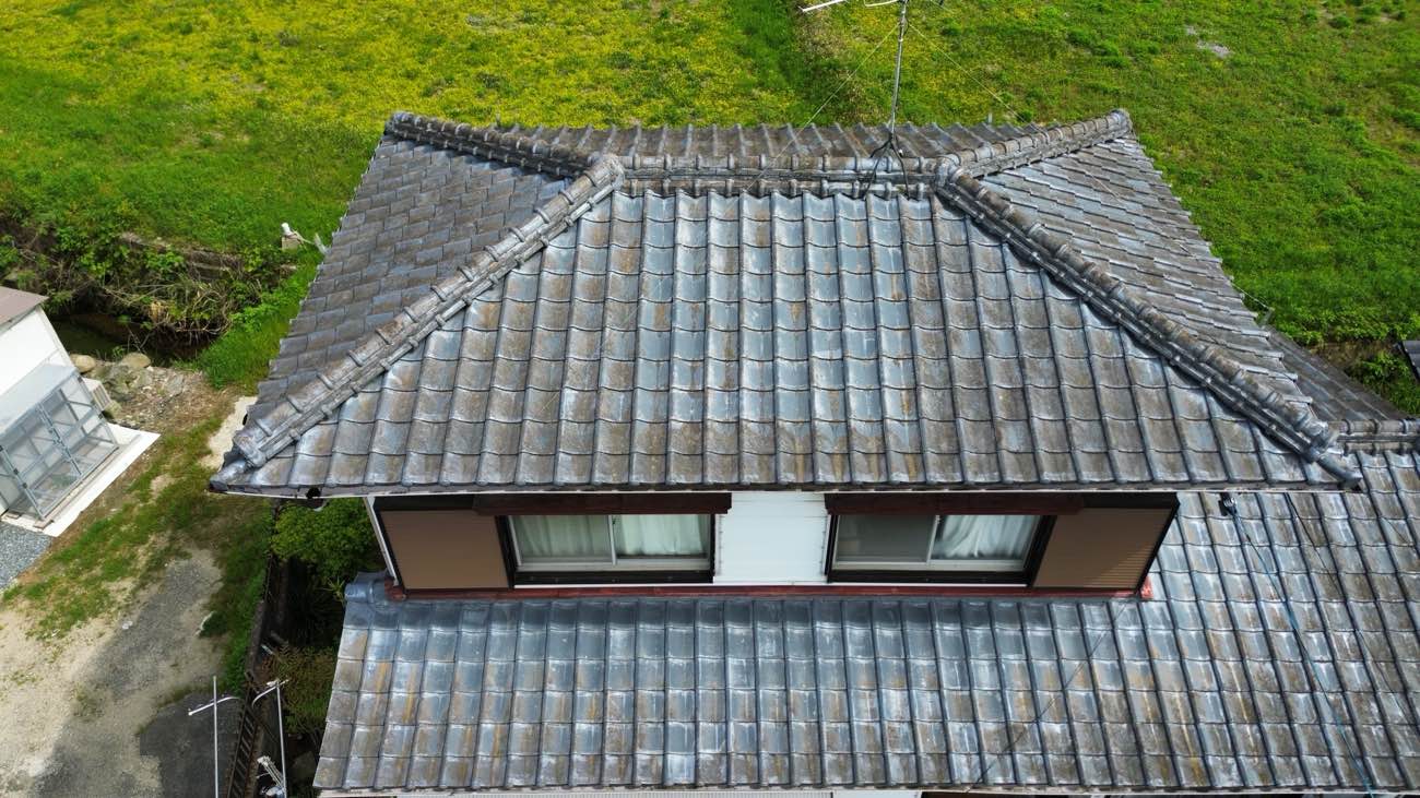 屋根工事施工前