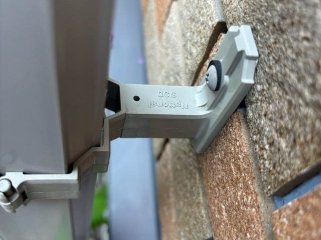 宗像市の雨樋金具の交換