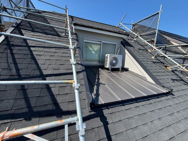 福岡市博多区にてスーパーガルテクトを使用した屋根カバー工事｜軽量で高耐久な金属屋根に！