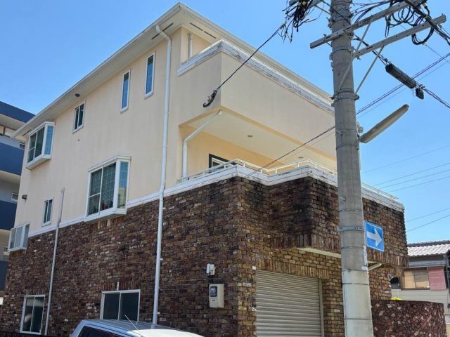 福岡市中央区で雨漏りが発生した戸建て