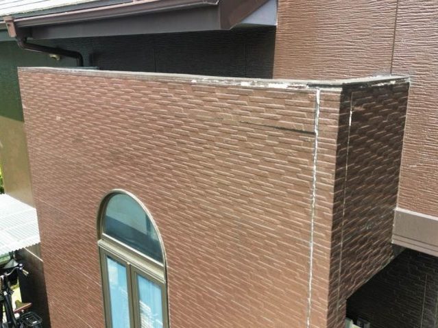 福岡市南区の外壁の塗膜劣化