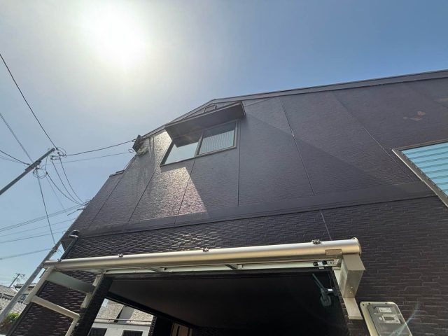 福岡市南区で外壁の劣化を調査