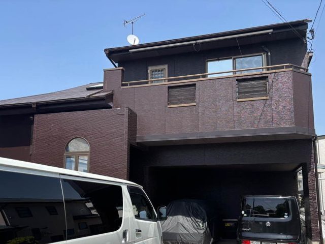 福岡市南区の外壁塗装前の状態