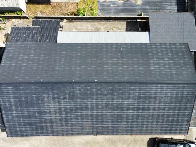 【篠栗町】コロニアル屋根の経年劣化を調査｜リフォーム時期と屋根カバー工事のご提案