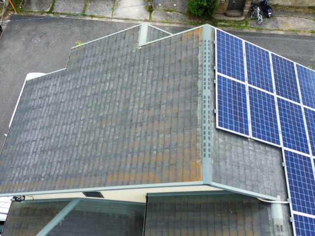 早良区で確認された屋根の劣化