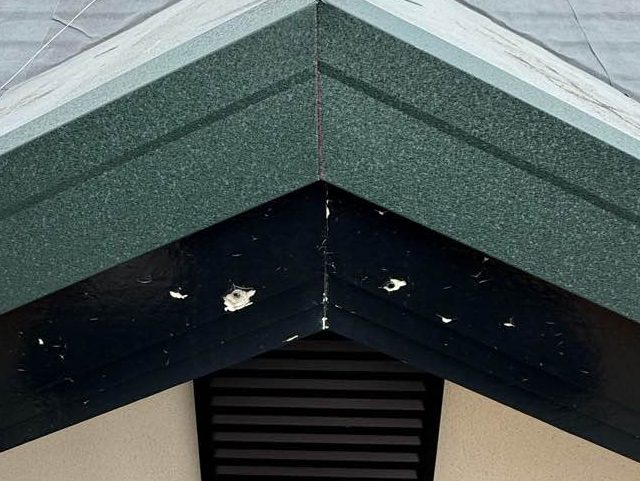 小郡市のカバー工事板金施工