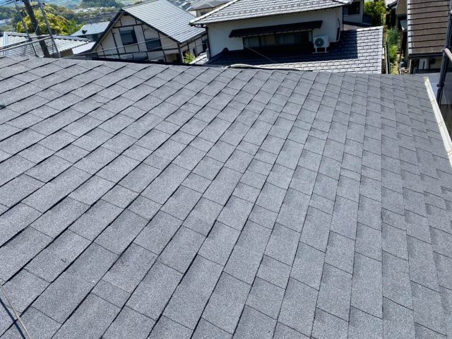 福岡市東区｜オークリッジスーパーを使用したカバー工法で縁切り不足の屋根を再生