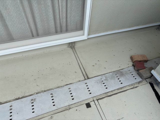 福岡市東区のベランダの経年劣化