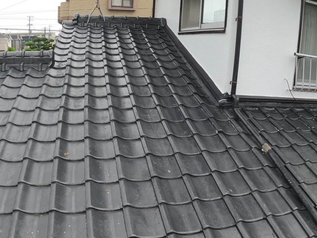 博多区で雨漏り原因とみられる下屋