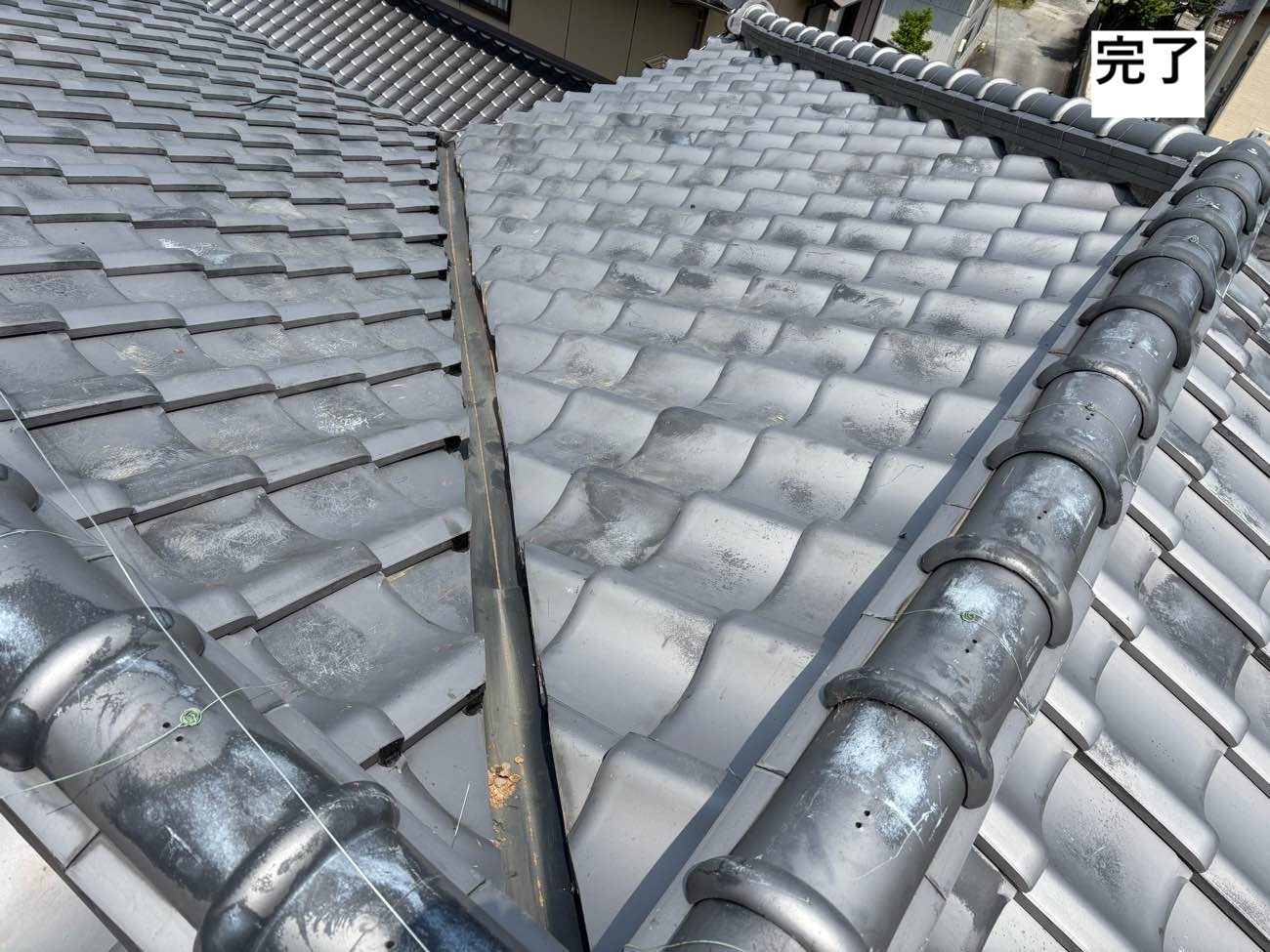 谷板金交換工事完了