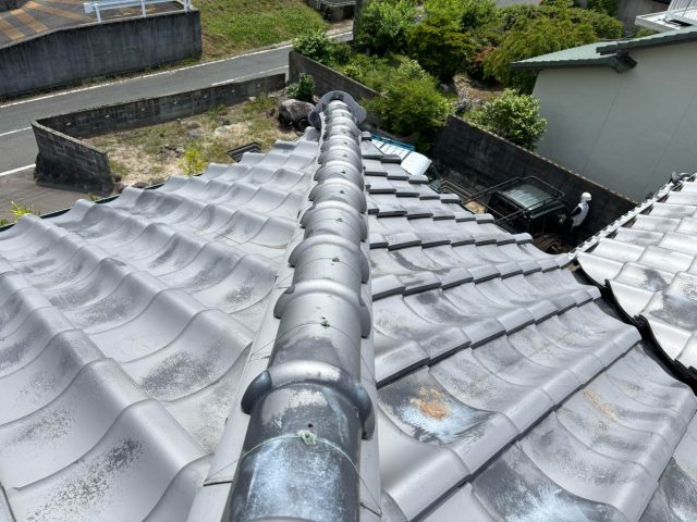 筑紫野市の歪んだ棟