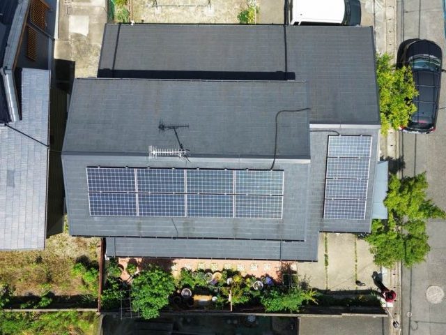 糟屋郡宇美町｜スレート屋根のお宅で天井や壁に雨染み！雨漏り・屋根破損の原因は？