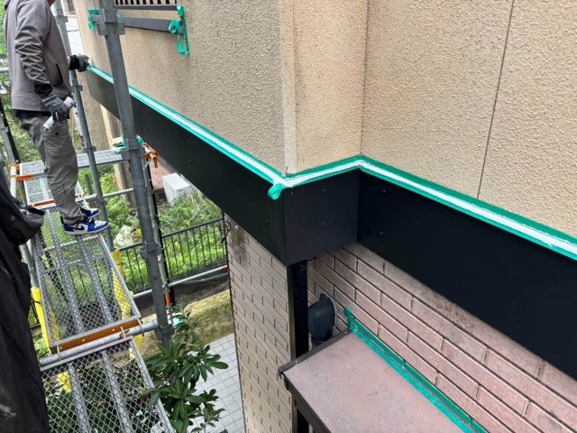 小郡市で幕板補修完了