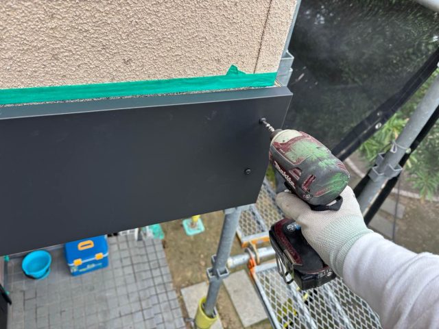 小郡市で初めての外壁リフォームで幕板補修！コーキング施工で安心の仕上がりに