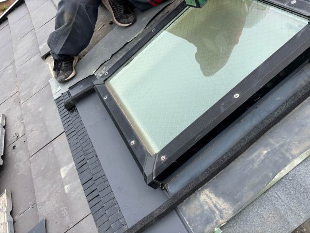 宗像市で補中のトップライト周囲