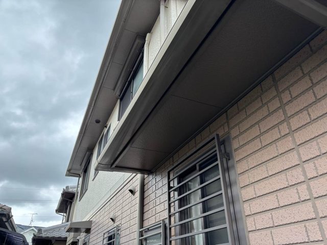 志免町で見つかった外壁塗膜の劣化