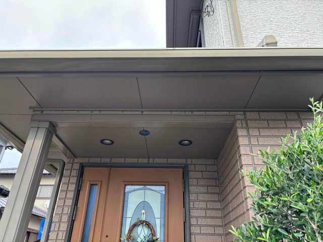 志免町で屋根とともに外壁も同時調査