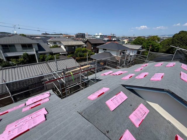 城南区のカバー工事で準備されたオークリッジスーパー