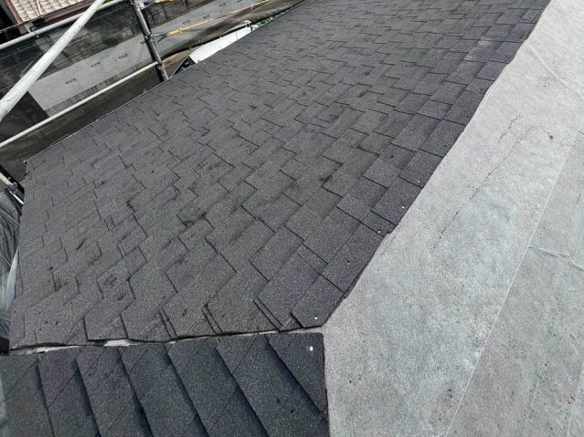 城南区のカバー工事でオークリッジスーパーを施工