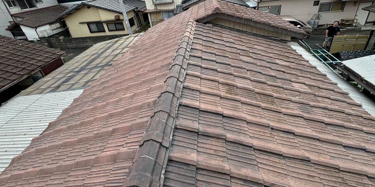セメント瓦の雨漏り調査