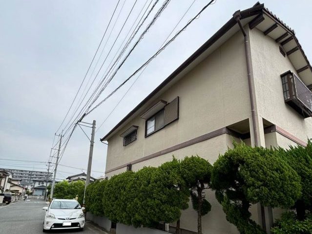 福岡市西区で強風被害の調査を行った住宅