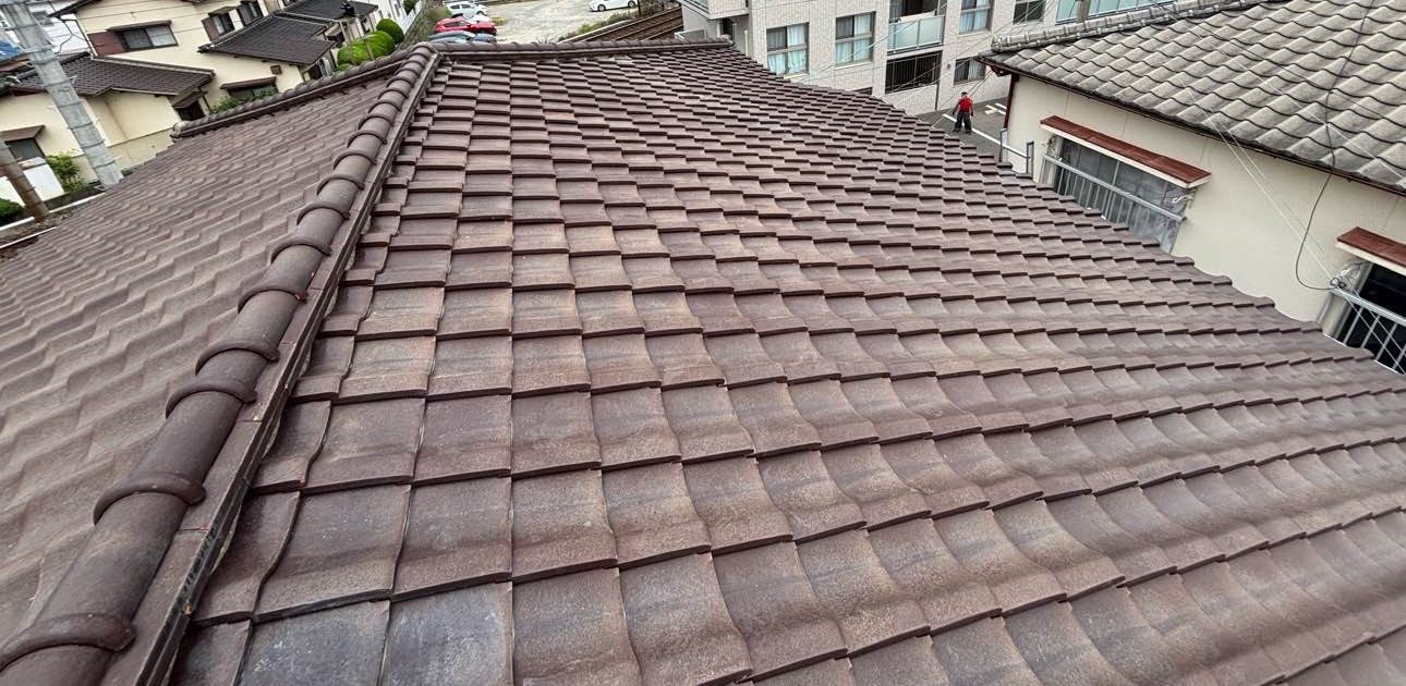 瓦屋根、雨漏り工事、瓦