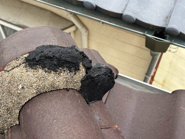 福岡市南区の漆喰補修