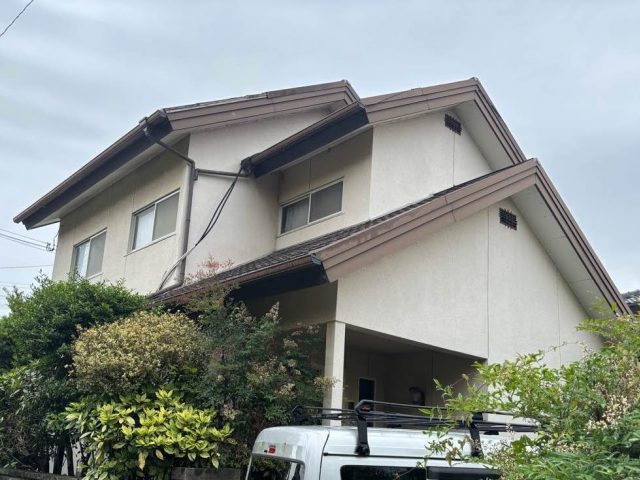 福岡市西区で屋根調査した戸建て