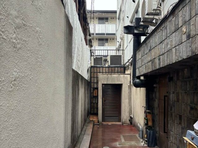 福岡市中央区のアパート外壁計測