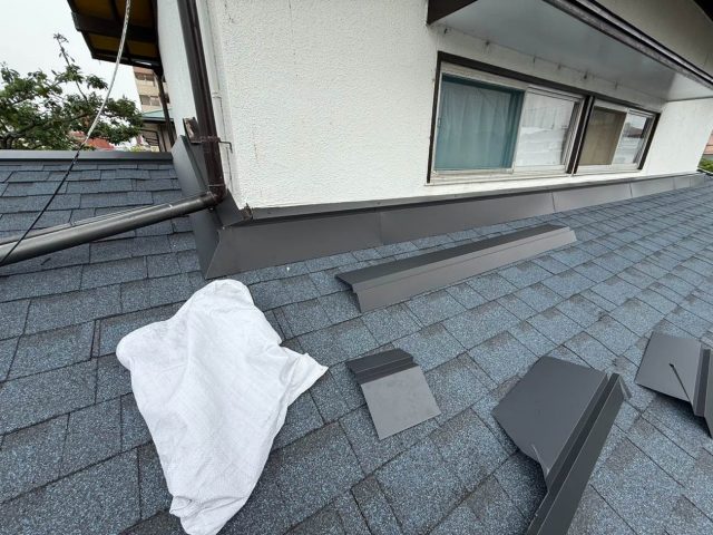 博多区で屋根の板金工事