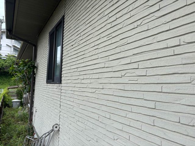 糸島市の外壁シーリングの劣化