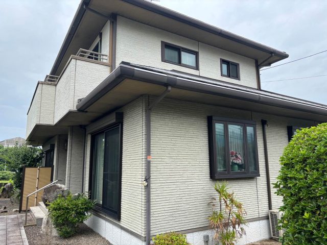 糸島市で雨漏り調査を実施した住宅