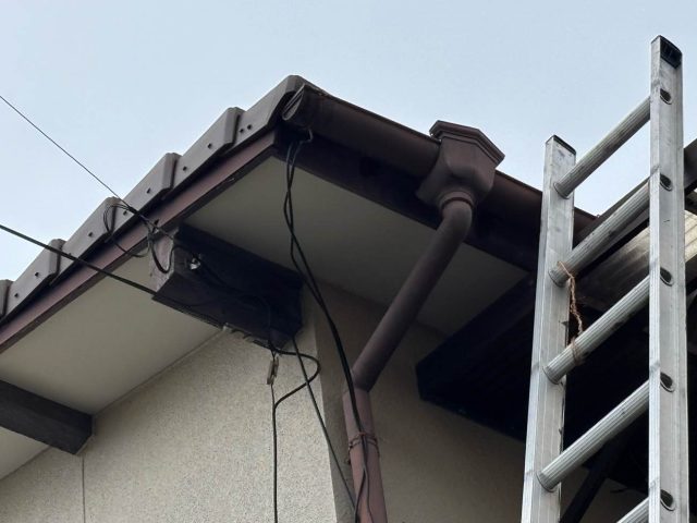 福岡市西区で集水器の補修工事