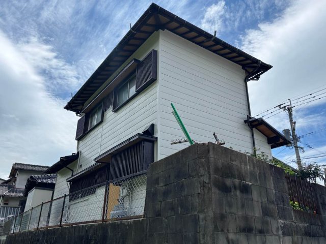 宇美町で外壁を点検した住宅