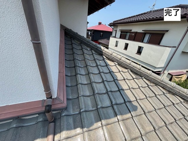瓦葺き戻し工事