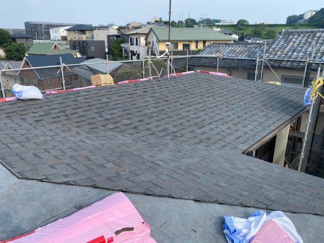 福岡市南区のカバー工法におけるオークリッジスーパーの設置