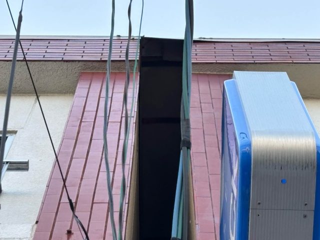 福岡市早良区の倉庫外壁