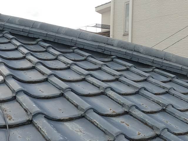 福岡市西区で調査した棟瓦