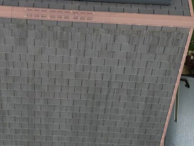 福岡市早良区の強風被害に遭ったスレート屋根