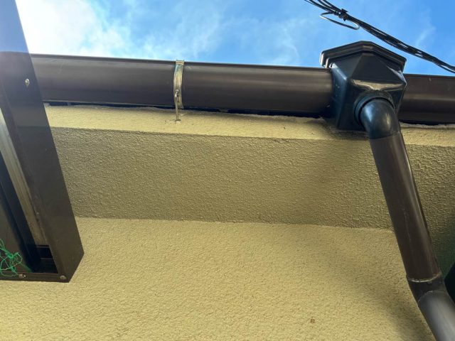 福岡市西区で集水器の豪雨の影響を調査