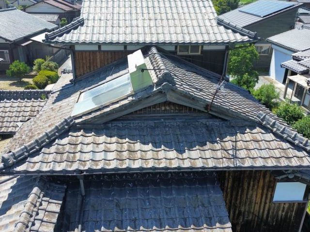 佐賀県鳥栖市の雨漏りした瓦屋根