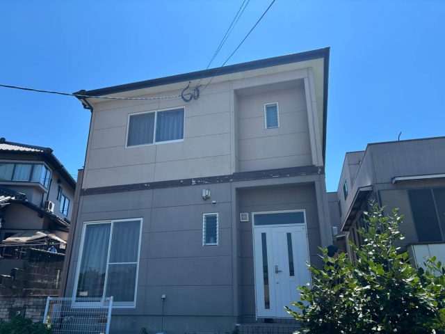 福津市の屋根調査を実施した戸建て