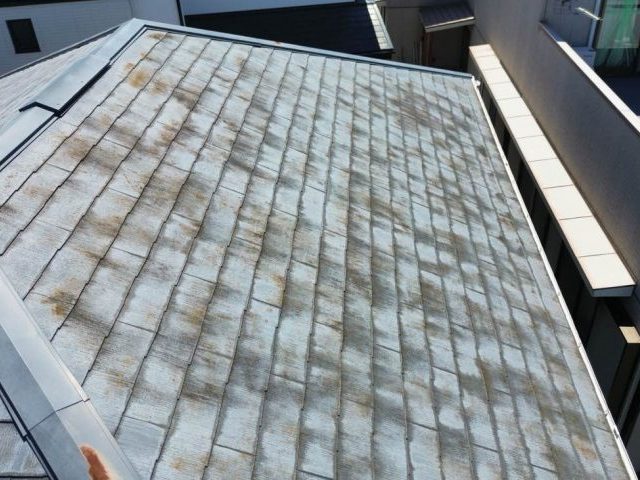 福津市で調査したコロニアル屋根