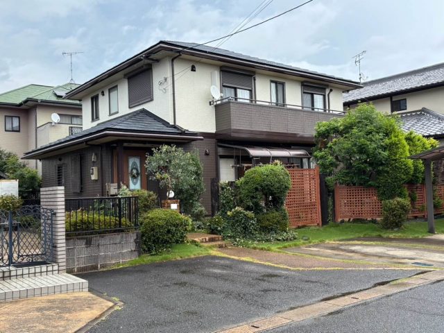 志免町で屋根の点検を実施した戸建て