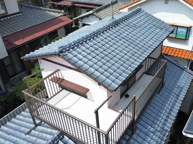 大野城市で屋根調査を実施した戸建て