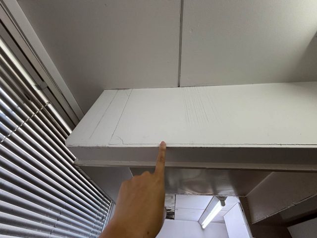 福岡市南区の会社の雨漏り