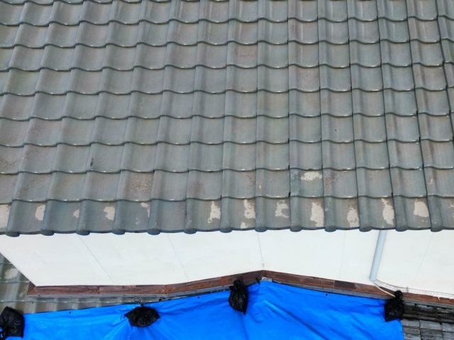 須恵町の雨漏り調査をした屋根瓦