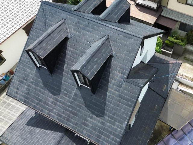 糟屋郡須恵町の雨漏り調査｜3階ケラバ板金施工不良が原因で屋根裏まで浸水した事例